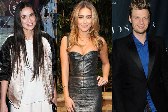 Demi Moore, Alexa Vega, Nick Carter Demi Moore, Alexa Vega, Nick Carter